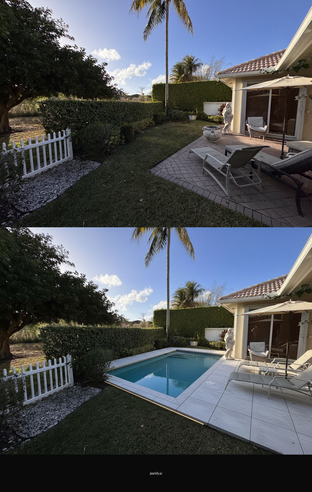 Modern Pool Design Idea in Boca Raton, FL